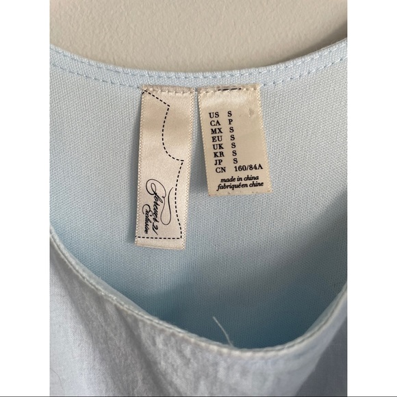 Light blue forever 21 dress - size small - Picture 4 of 5